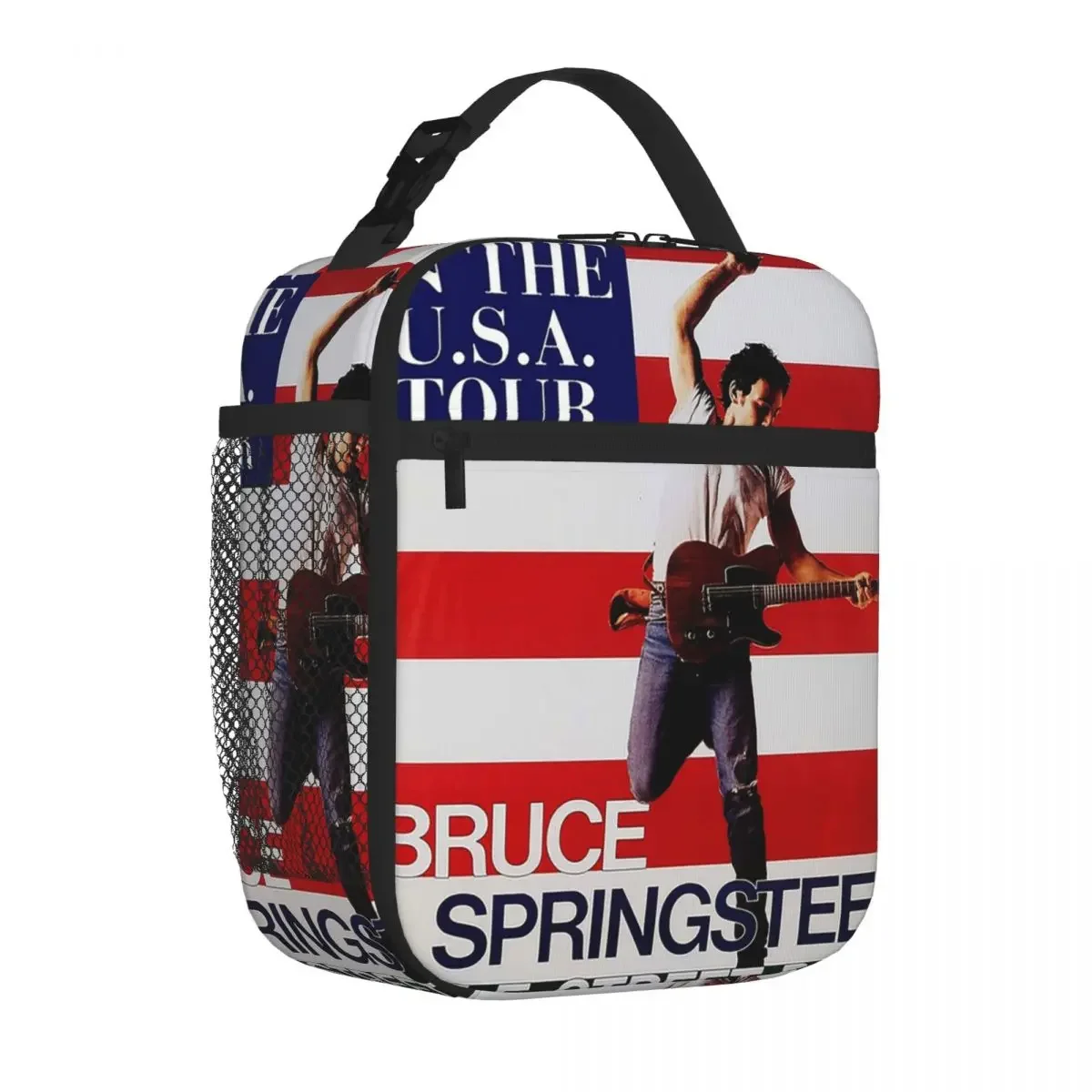 Rituals In The World Of Rhythm Springsteen Lunch Bag Insulated Lunch Tote Portable Bento Box Picnic Bags for Woman Work Children