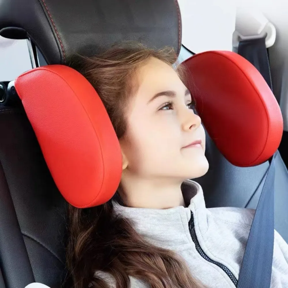 

Car Neck Headrest Pillow Cushion Car Seat Memory Foam Pad Sleep Side Head Telescopic Support on Cervical Spine for Adults Child