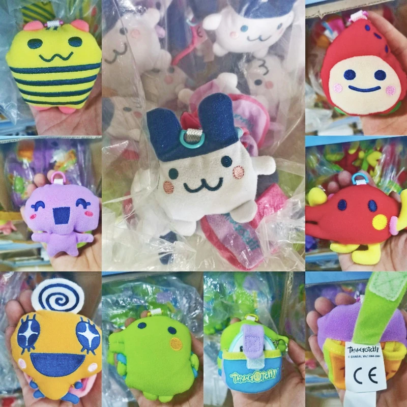 

Tamagotchi Go Go Plush Anime Figure Boku Atashi Soft Pendant Cute Kawaii Pets Dolls Cartoon Protective Sleeve Toys Gift