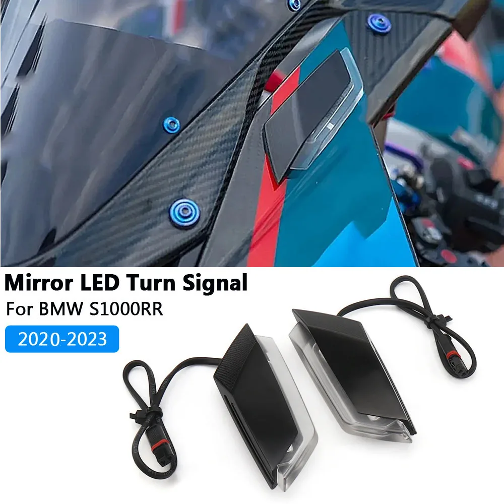 

Новый мотоциклетный светодиодный индикатор переднего указателя поворота, комплект индикаторов для BMW S1000RR S 1000 RR S1000 RR 2020 2021 2022 2023