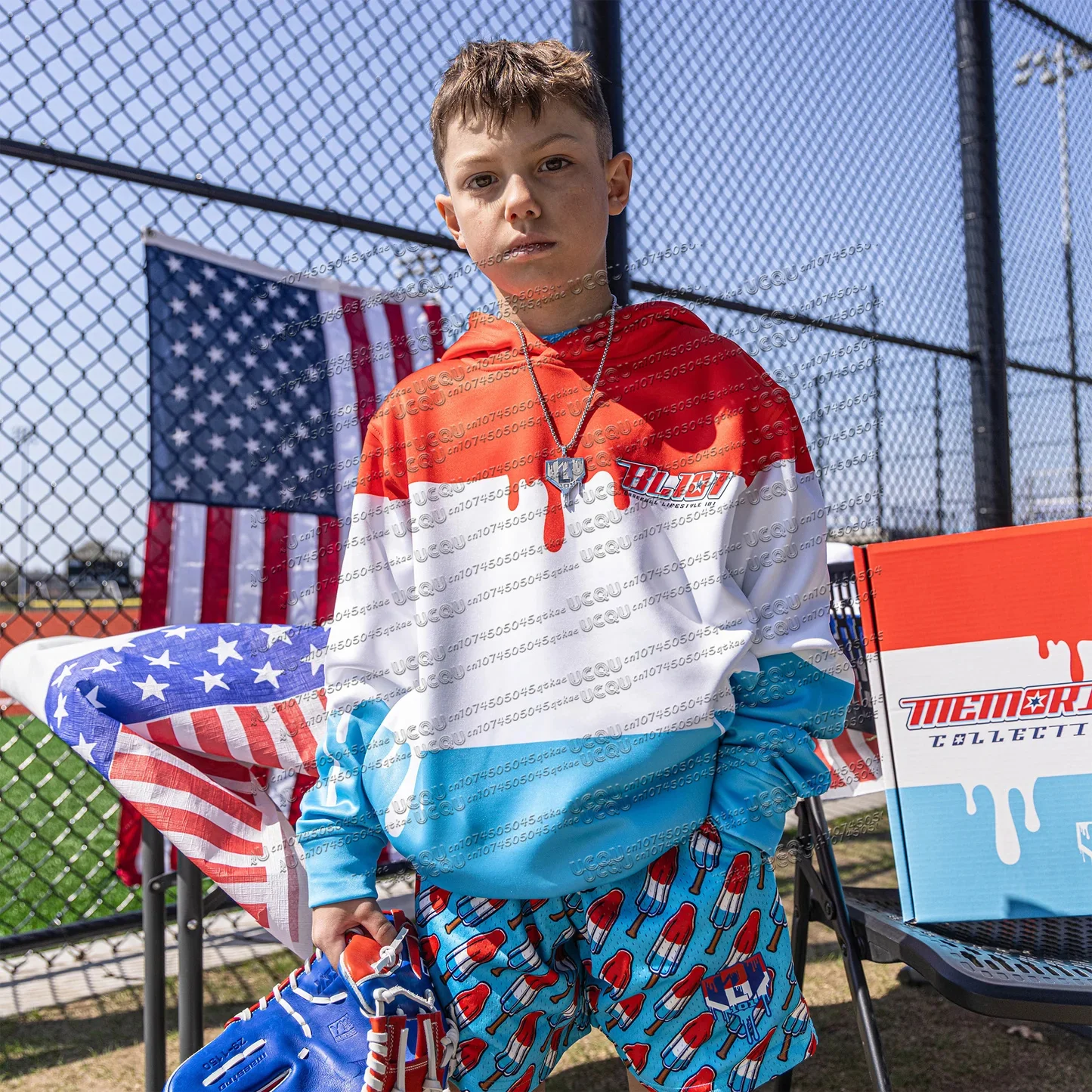 أحدث خريف وشتاء 2025 للأطفال/الكبار ASEBALL LIFESTYLE 101 سلسلة الآيس كريم ثلاثية الأبعاد طباعة في الهواء الطلق سترات رياضية مريحة #1