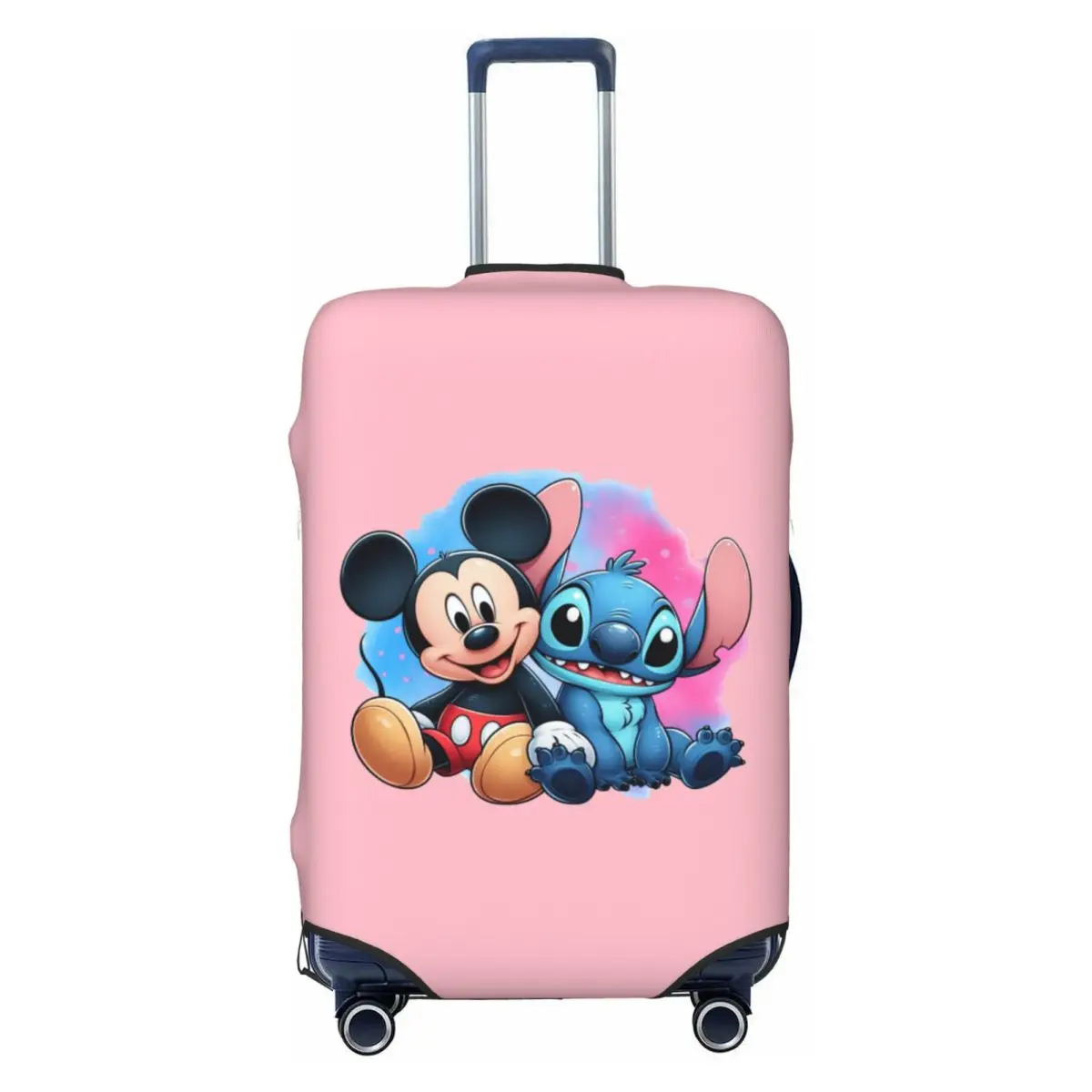 

Custom Fashion Mickeys Anime Mouses Stitch Luggage Cover Protector Dust Proof Travel Suitcase Covers