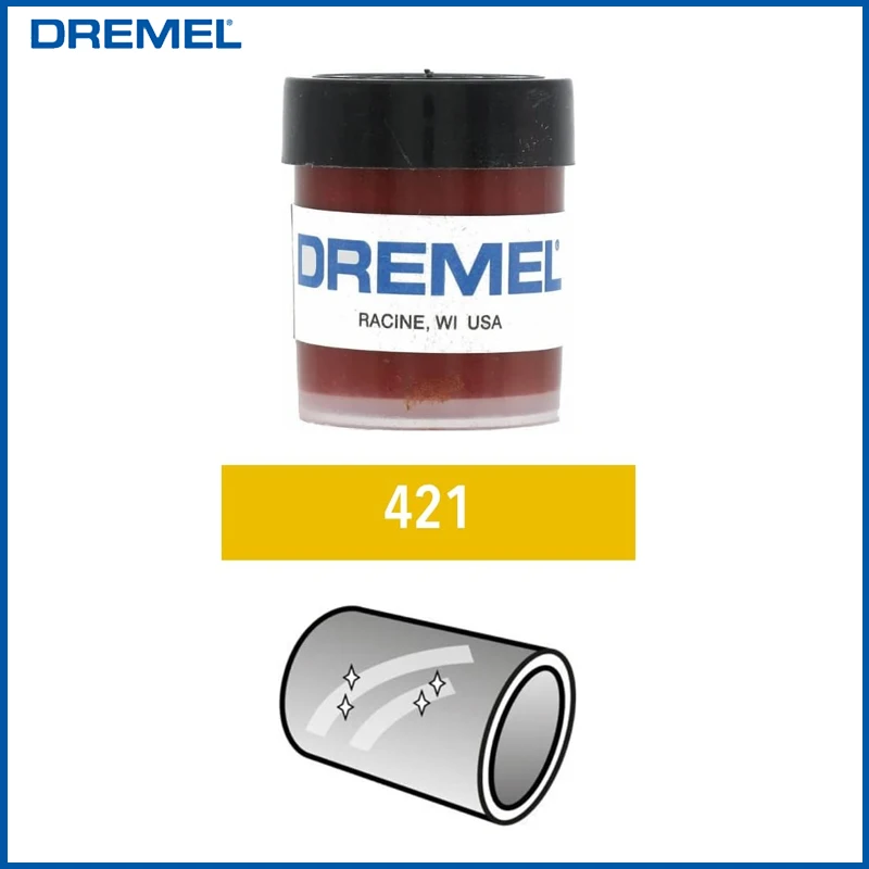 Dremel 421 Polishing Compound 421 Polierpaste Polishing Accessory Cleaning And Polishing For Metals Plastics Glass Stone Jewelry