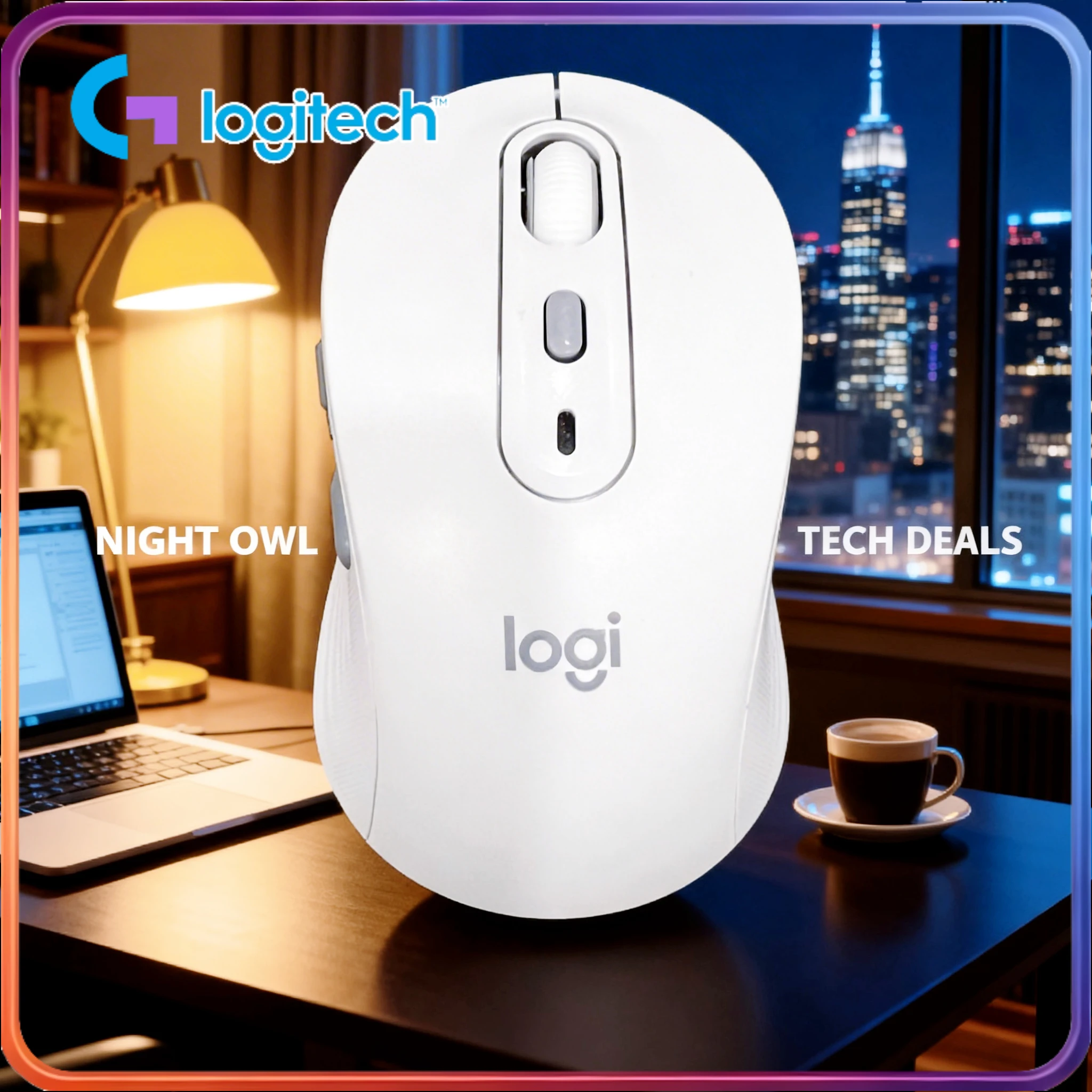 

Logitech M750 M330 M650 Wireless Mouse Silent Bluetooth 2.4G Ergonomic Office PC Laptop Long Battery Multi-Device