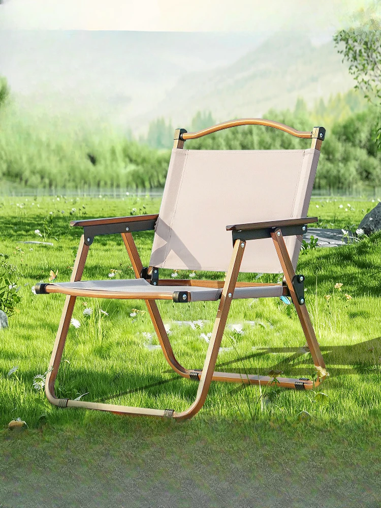 Outdoor folding chair portable fishing stool camping table and chair