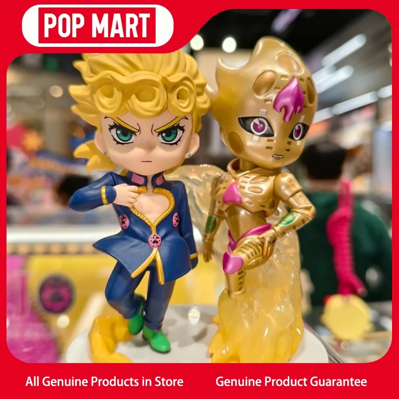 

Pop Mart Resonance Jojo'S Bizarre Adventure Golden Wind Blind Boxtoy Figurine Gift Popmart Official Collectible Figurines Series