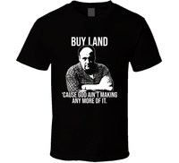 Tony Soprano Buy Land Quote Sopranos Fan T Shirt