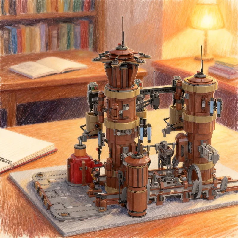 

4147pcs MOC 005 FACTORY Star Battle Model Building Blocks Creative Display Gift Collectible Decor Kids Premium Adult Desk Home