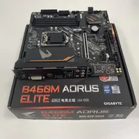 Original AORUS Elite B460 MATX Motherboard with 2*M.2 NVME 4*DDR4 RAM Slot