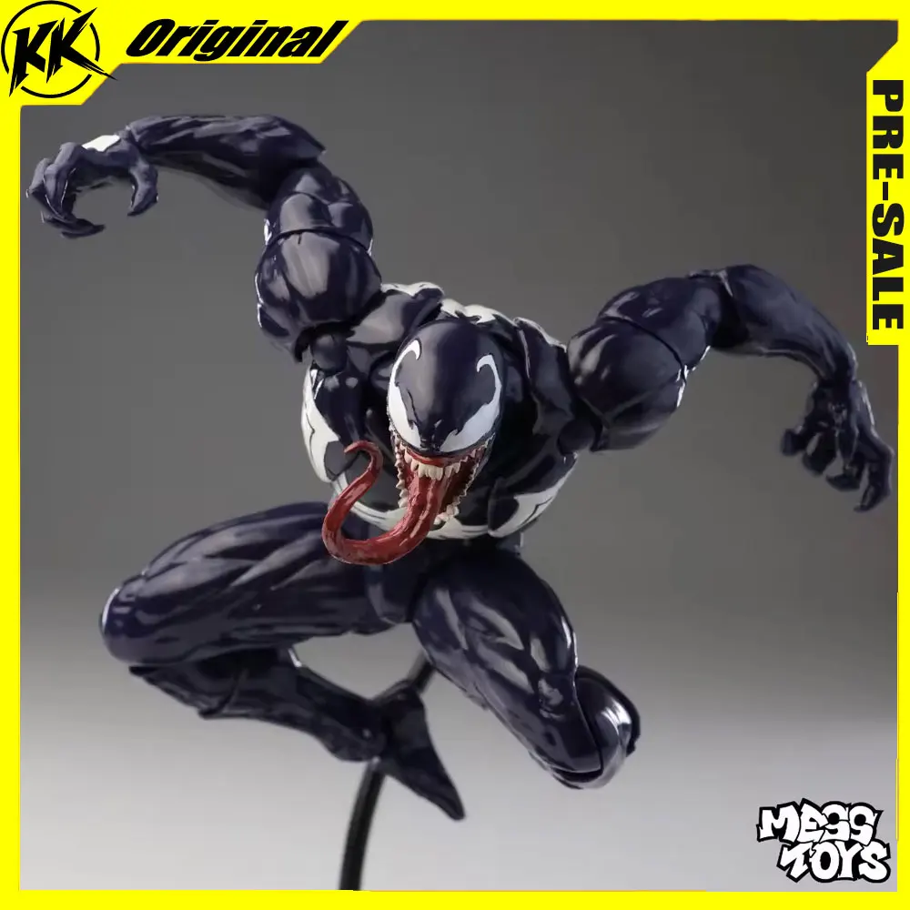 In Stock 2026New  Mess Toys Venom Action Figure Lethal Neighbor Model Toy Collection Venom Spiderman Anime Figurine Birthday Gif