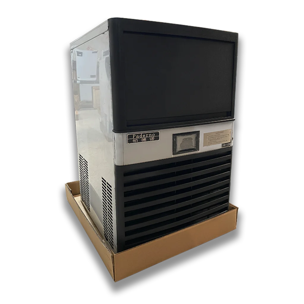 Commercial/ Household Economy Electric Ice Maker Customizable Square Ice Cubes Daily Production Capacity 54kg
