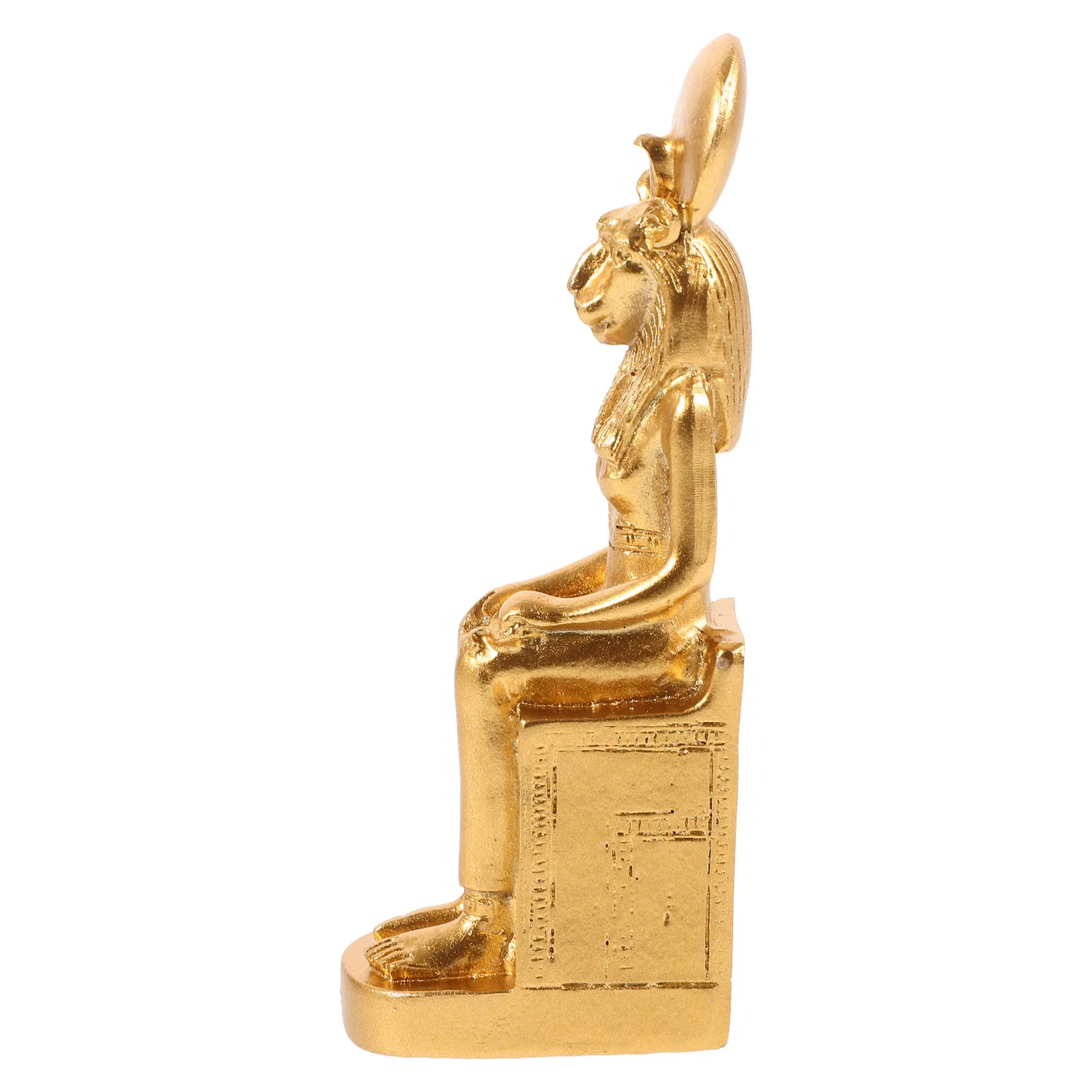 

Golden Statue Resin Artware Home Office Decor Gifts Desktop Adornment Creative Figurine
