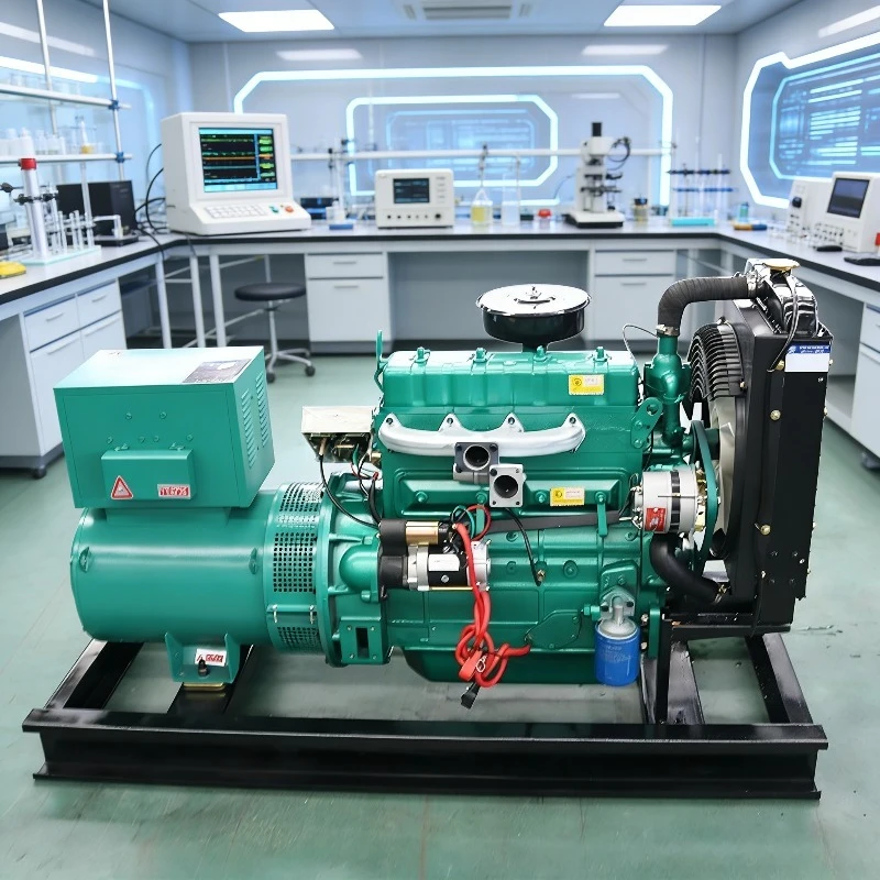 Customized Compact Design Diesel Power Generator Set for Telecom Tower Remote Station 3 Phase 380V 10kVA-50kVA Air Cooled