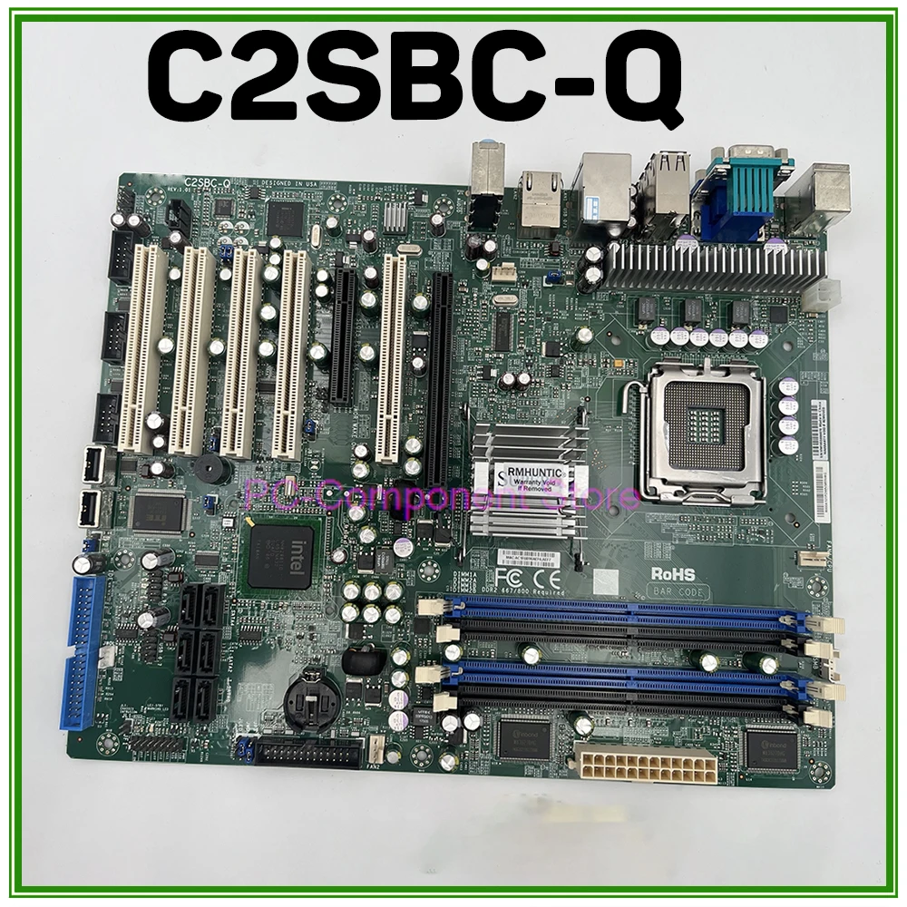 For Supermicro Server Motherboard C2SBC-Q LGA775 5*PCI