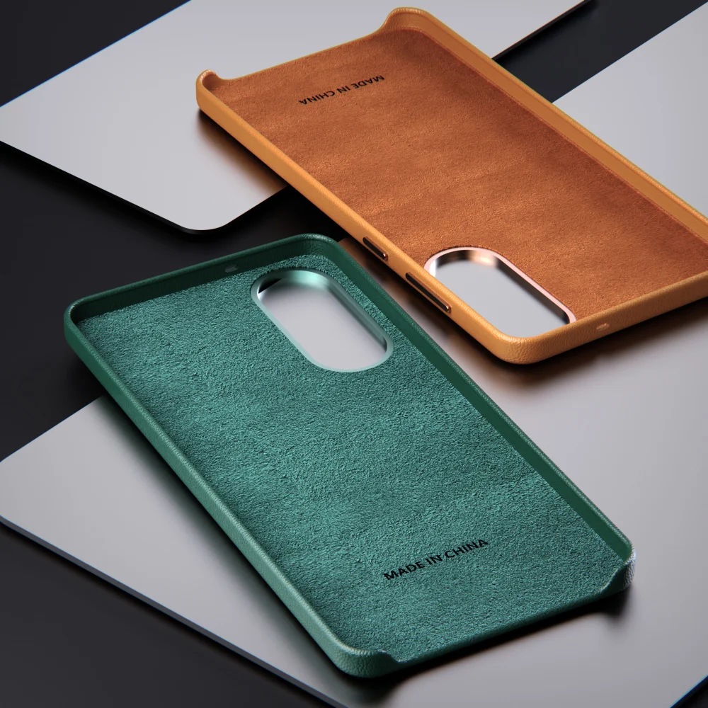 Etui skórzane do Samsung Galaxy S25 Edge S25 Edge Ultra Plus S25Ultra S25Plus, twarde etui z owczej skóry, ochronna tylna obudowa telefonu — zdjęcie produktu 4