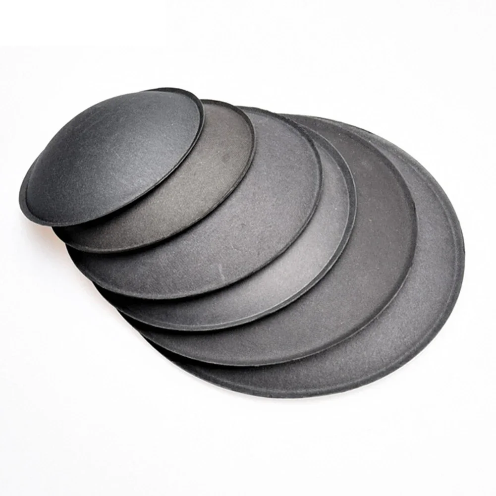 2Pcs 38Mm-85Mm Trumpet Cap Audio Speaker PP Closes Cover Dome Powder Paper Hat Closer Speaker Plastic Accessory