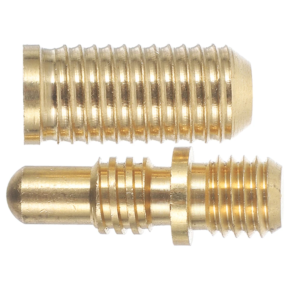 

1 set 1 Set Heavy Duty Copper Pool Joint Billiard Cue Extension Screws Snooker Cue Connecting Hardware Sturdy Reliable Easy