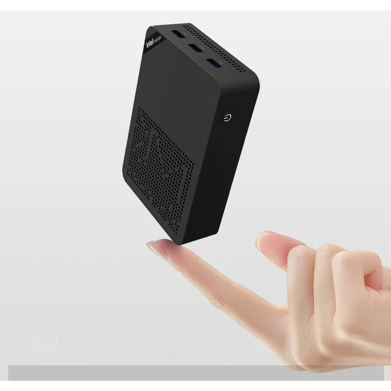 

13th Generation N150 Mini Host NAS Soft Routing Win11 Dual 2.5G Four-disk MiniPC Computer 12G + 64G EMMC