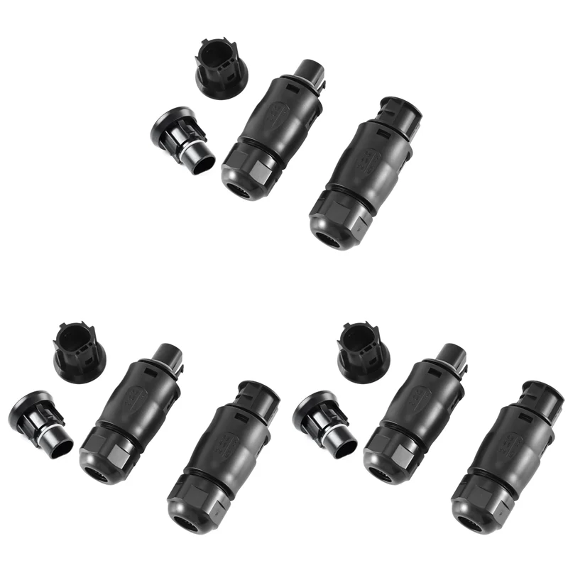 

ABAH-12Pcs Bc01 Male + Bc01 Female + Male Plug + Female Plug Male And Female Photovoltaic Connectors For Grid