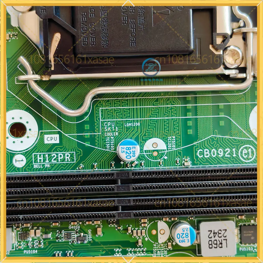 New For DELL OptiPlex 3080SFF desktop main board CB0921 H12PR FHGRM