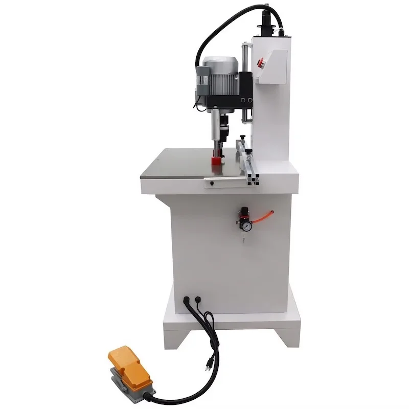 1500W 110V Pneumatic Hinge Boring and Insertion Machine Wooden Hinge Punching Rubber Product Making Machinery