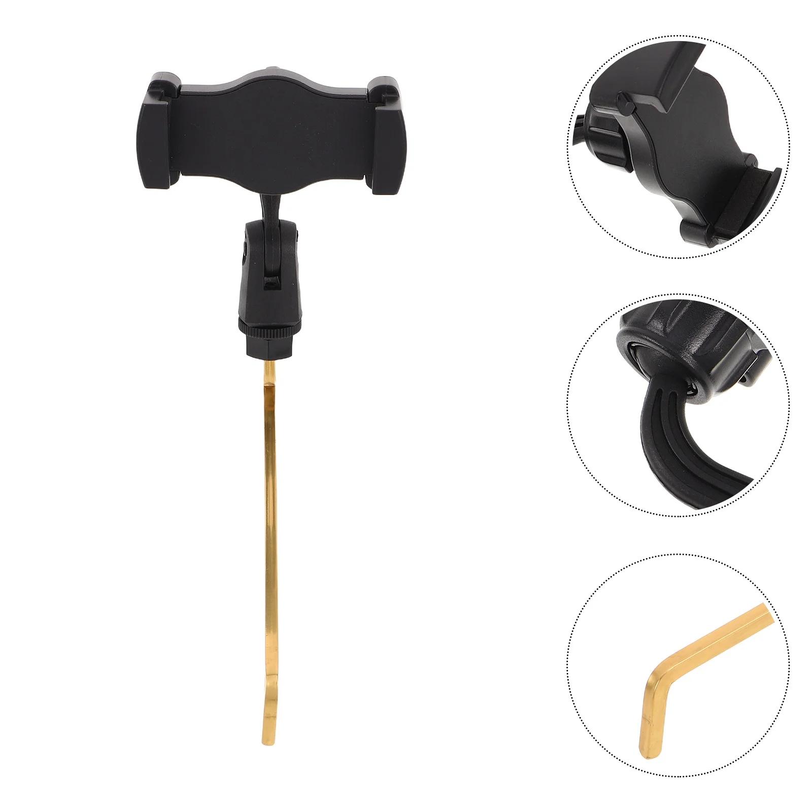 

Saxophone Phone Holder Mount Adjustable Clip For Sheet Music Tablet Handsfree Practice Alto Trumpet Adapter Saxophone