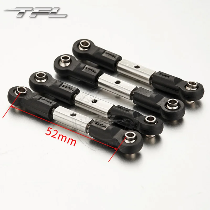 TFL RC 52MM Phía Sau Liên Kết Bộ Cần Cho 1/14 Sơn Mô Hình Chuyên Dụng Tamiya Kéo Xe Tải Mô Hình Đầu Kéo Xe Bánh Xích Phụ Kiện Xe Bánh Xích TH05198-SMT6