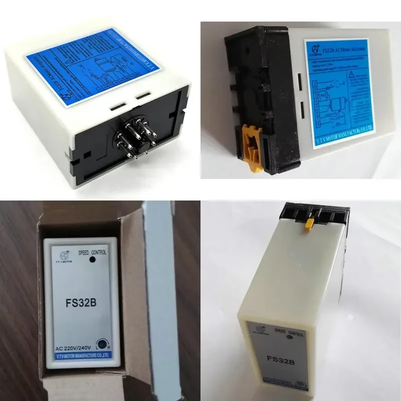 FS32B 220V AC Motor Speed Controller for Micro Motor Actuator Solenoid Valve Accessories