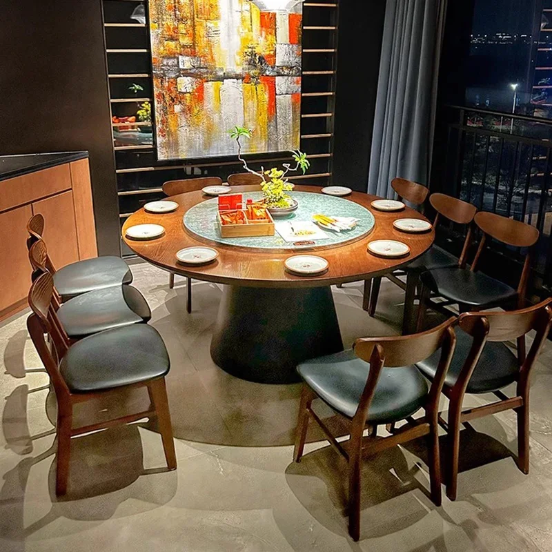 

High Entryway Restaurant Chairs Round Center Modern Newclassic Restaurant Chairs Organizer Wood Mesas De Comedor Home Furniture