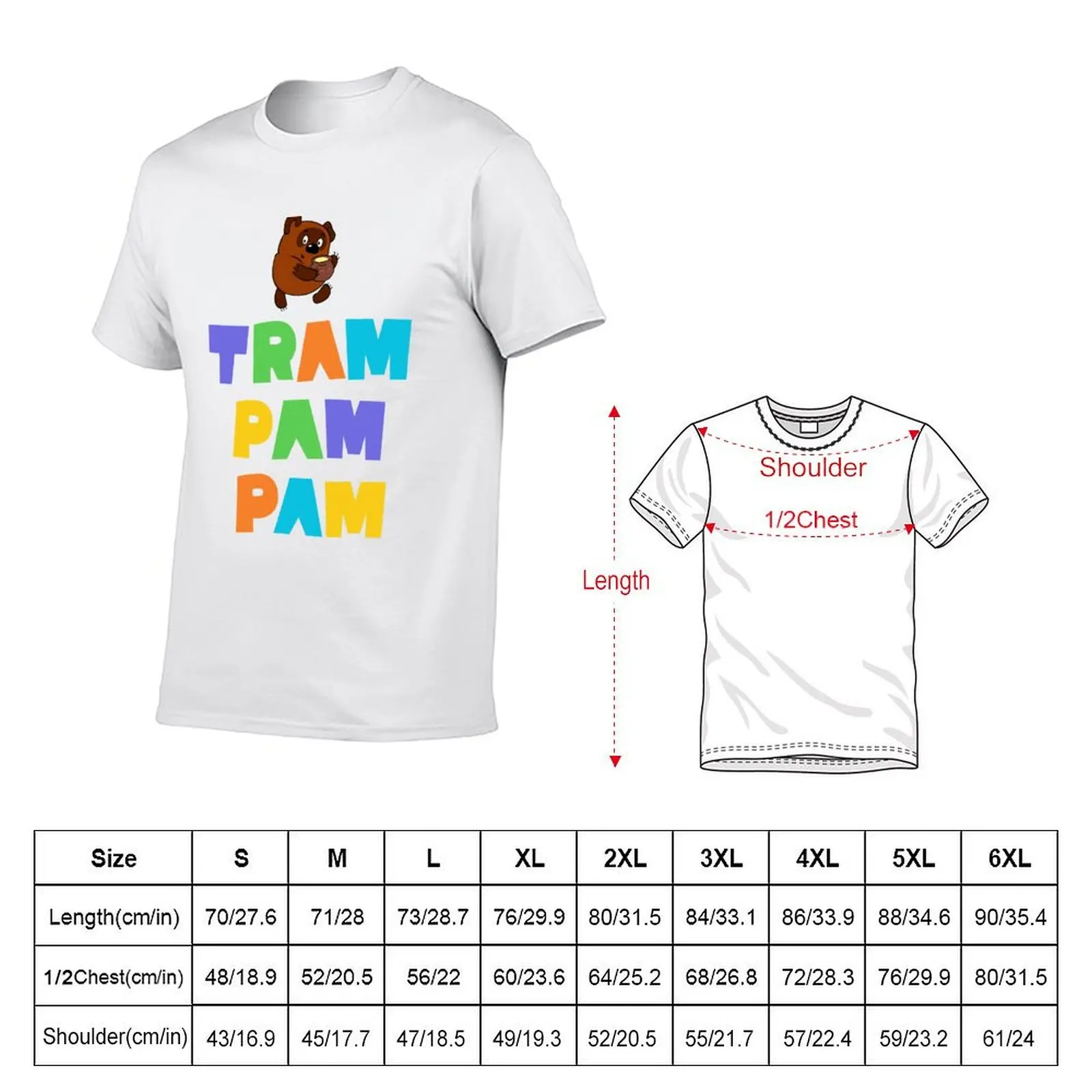 Tram Pam Pam! T-Shirt anime shirt football t shirt t shirts for men