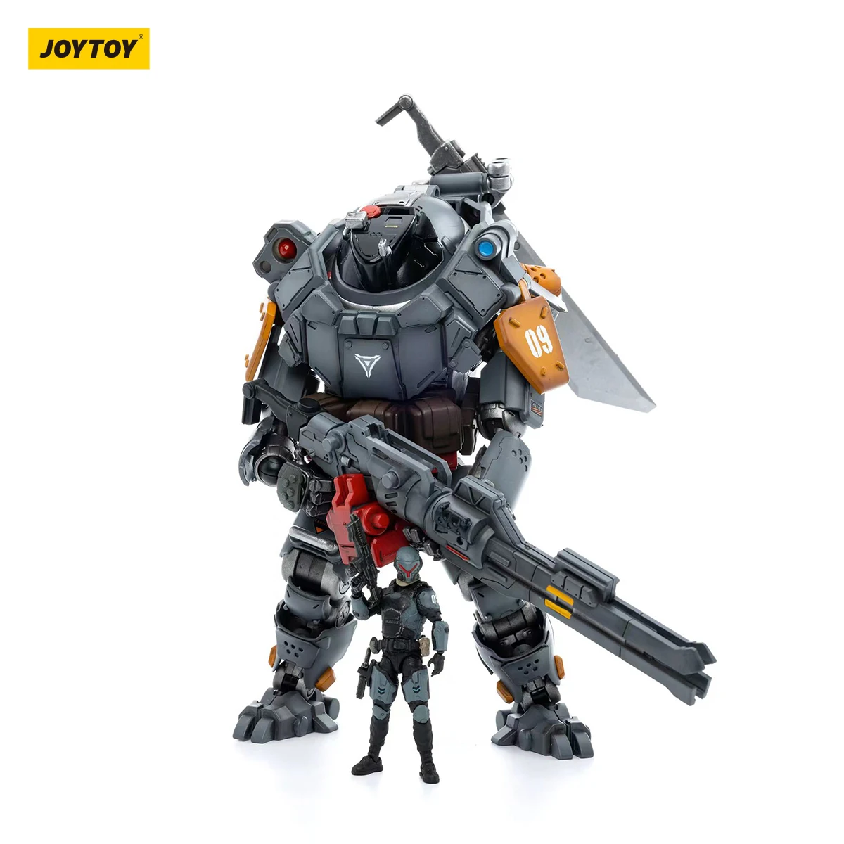 JOYTOY 1/25 Action Figure Mecha Iron Wrecker 09 Combat Mecha Collection Model Toys Birthday Gifts Free Shipping