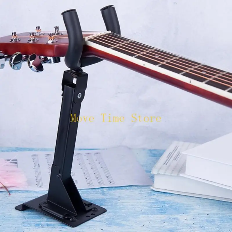 92ME 2PCS Multifunctional Iron Guitar Hanger Multiple Musical Instrument Wall Hook Suitable for Home Studio Easy Installation
