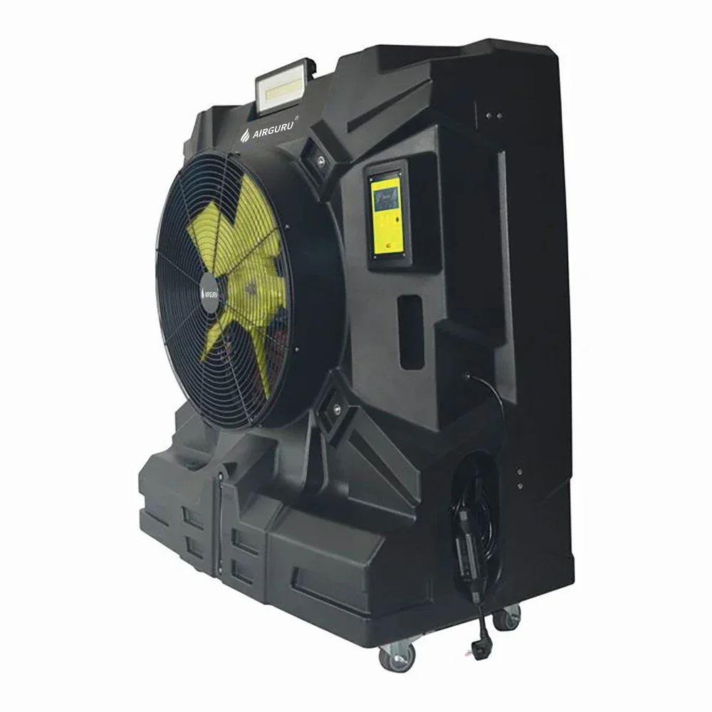 H 24 Inch Industrial Swamp Cooler Portable Evaporative Extonic Water air Cooler Centrifugal Fan  for Coling