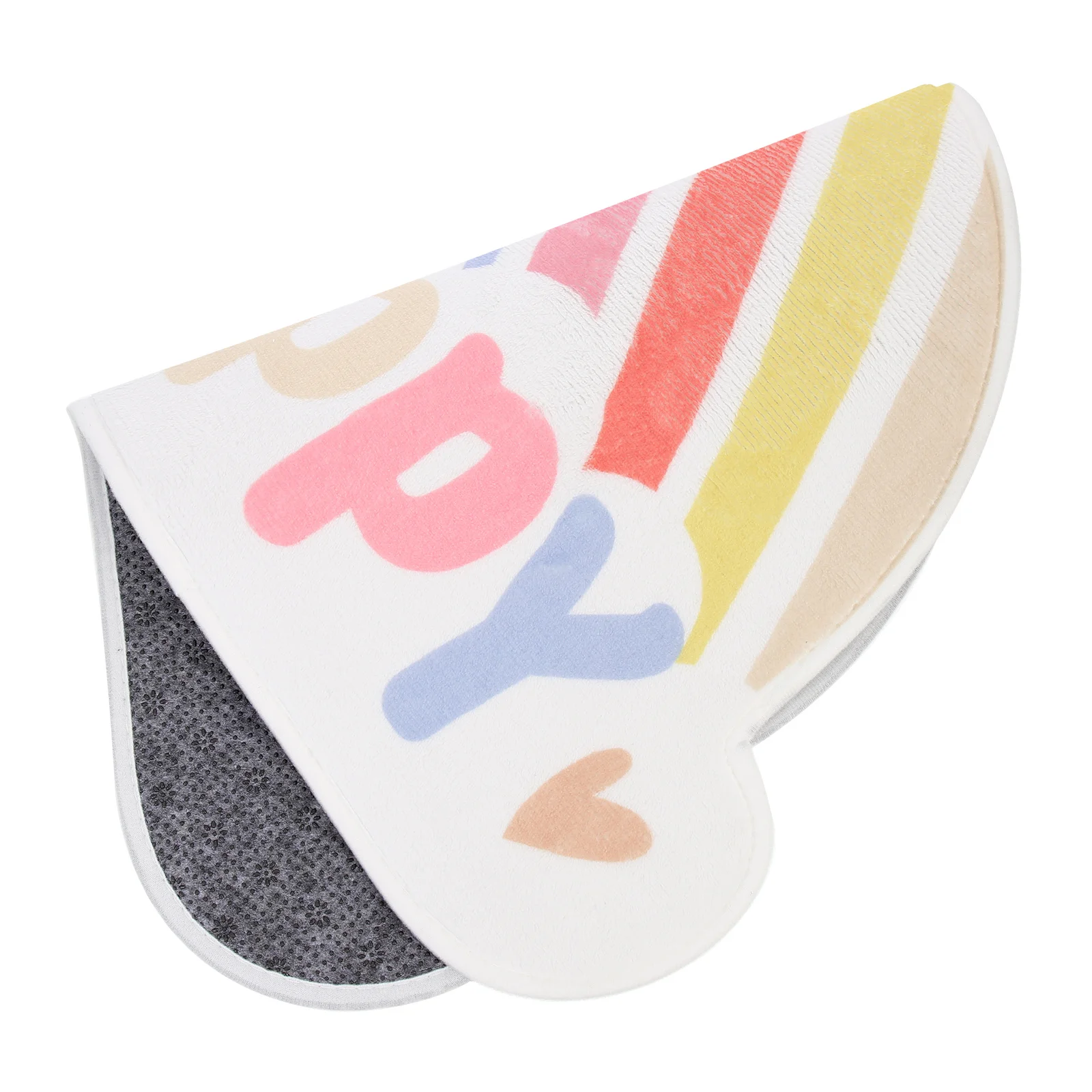 

Anti-Skid Rainbow Door Mat Cartoon Bedroom Carpet Non-Slip Quick Water-Absorbing Safe Home Floor Mat Rainbow Rug