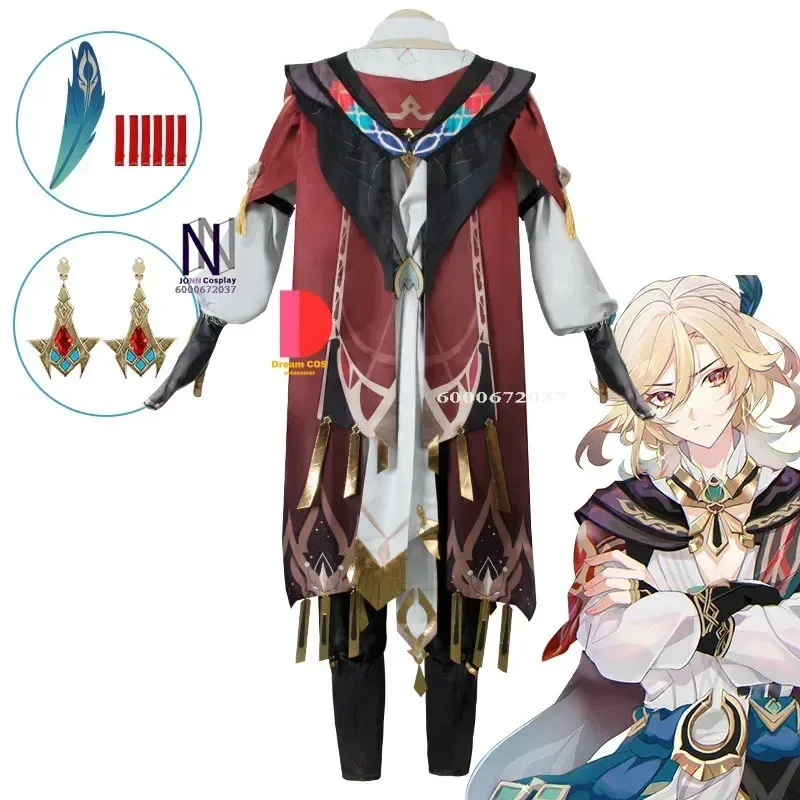 

DY20Kaveh Cosplay Costume Exclusive Design Game Genshin Impact Budget-Friendly Halloween Kaveh Outfits for Anime Party Essential