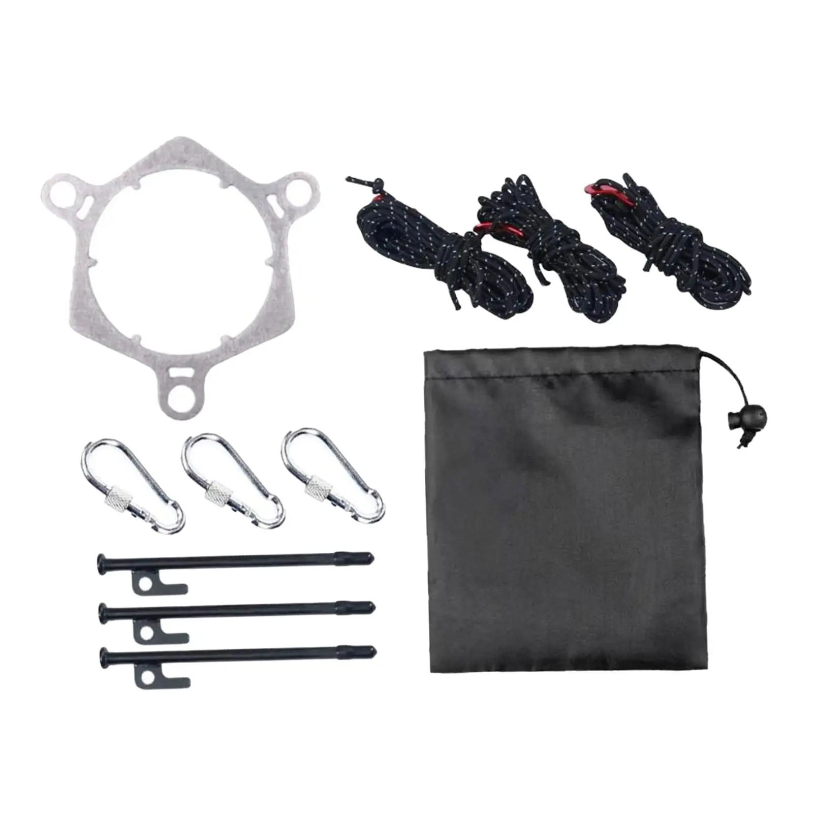 

Кронштейн для дымохода из нержавеющей стали, ветрозащитный, зажим для дымоходной трубы, держатель для трубы печи, для кемпинга на открытом воздухе, для котла