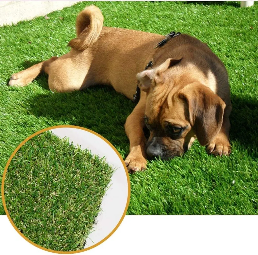 

Artificial Grass Lawn Turf 5 FT x 8 FT(40 Square FT) 0.8inch Realistic Synthetic Grass Mat, Indoor Outdoor Garden Lawn Landscape