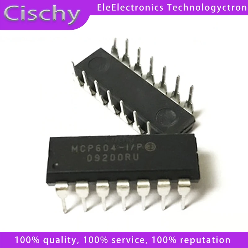 1 unidade MCP604-I MCP604 MCP604-I/P DIP14