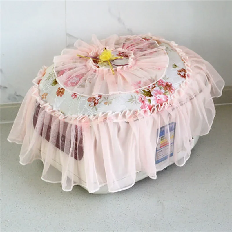 Pastoral Rice Cooker Dust Cover Simple Rice Cooker Mongolia Cute Lace Dust Cover Towel Kitchen Accessories