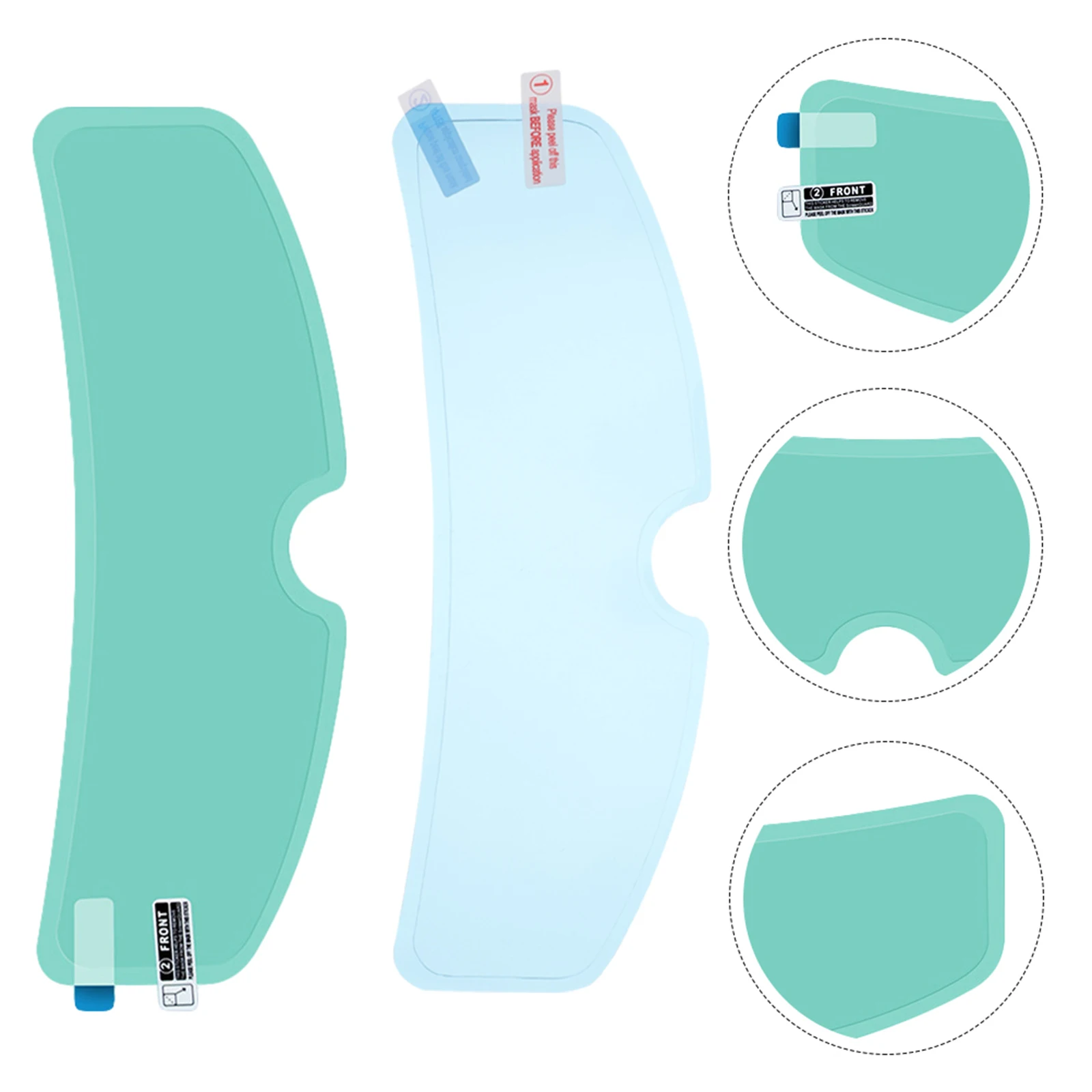 

1 set Motorcycle Anti Fog Film Universal Waterproof Rainproof Protective Shield For Riding Safety Outdoor Motorbike