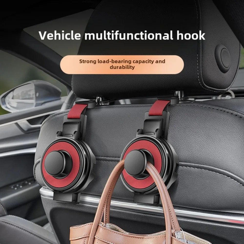 Multifunctional Car Cup Holder Car Seat Headrest Storage Hook Rack Rear Seat Storage Rack Handbag Car Interior Accessories