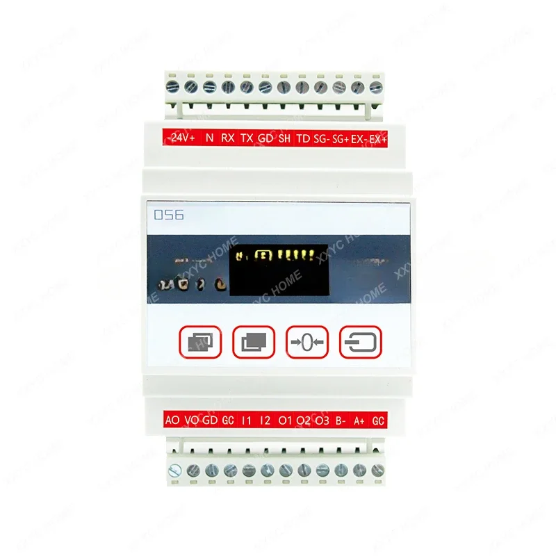 4-20ma/0-10V anti-interference weighing display transmitter force measurement signal amplifier 485 communication sensor