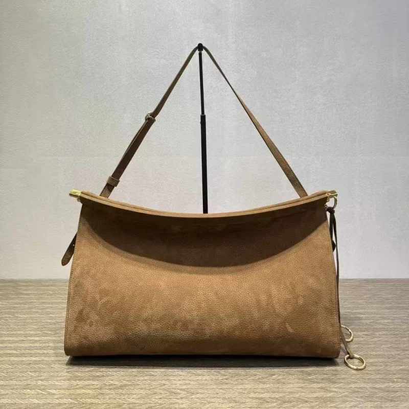 

Lady Large 2025 New Model Le Click Crossbody Bag Leather Satchel Shoulder Bag East West Shoulder Bag Underarm Bag