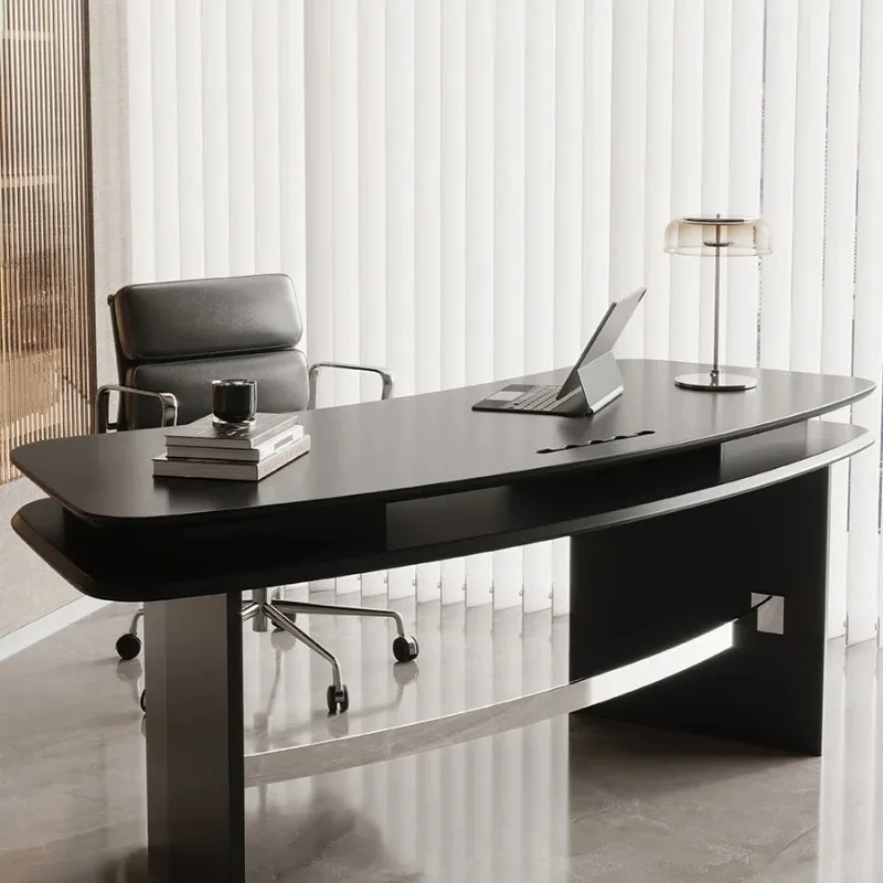 

Light luxury Modern simple home study high-end writing desk Computer desk