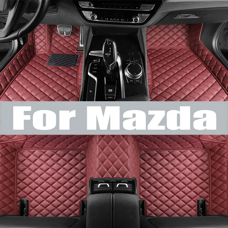 

Custom TPE Car Floor Mats For Mazda CX9 CX30 CX50 trunk mat Interior Carpets Car Mats