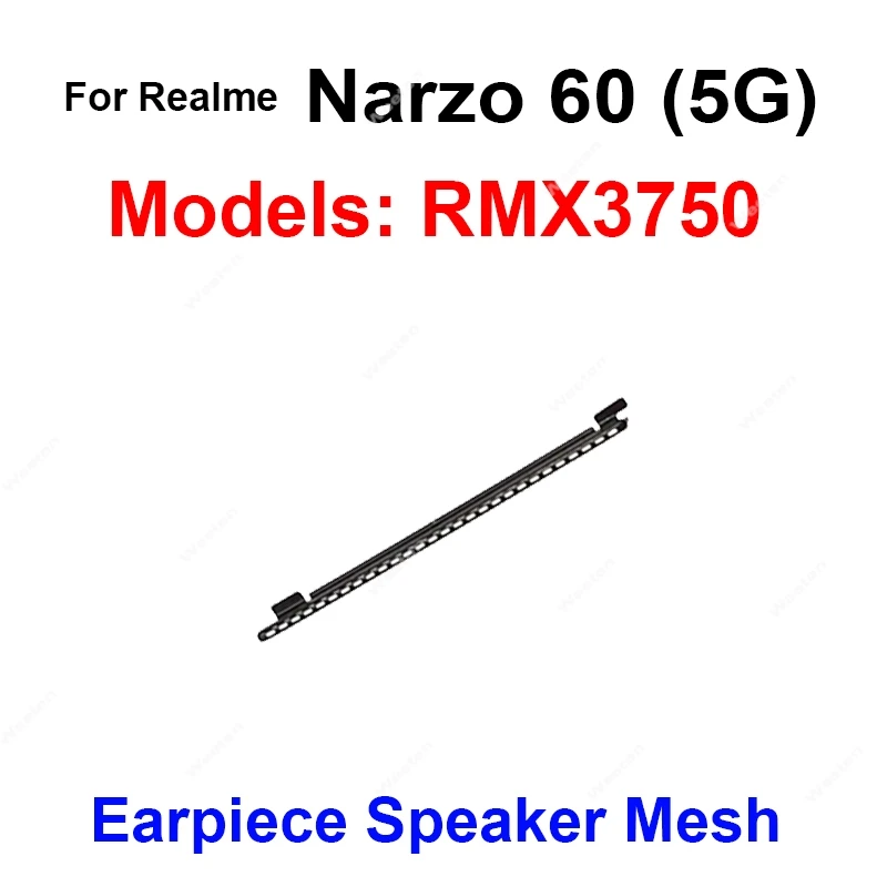 For Realme Narzo 60 60X 70X Pro N55 N65 4G 5G Anti-dust Earpiece Speaker Mesh Earphone Speaker Dust-proof Grill Mesh Repair