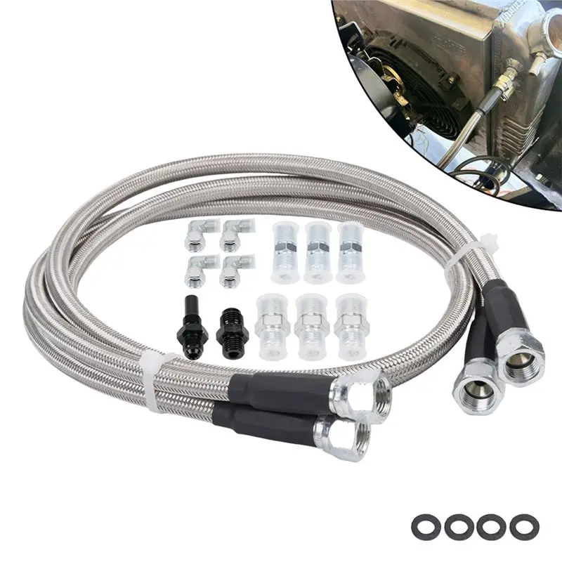 Car Transmission Cooler Hose Line Kit 50
