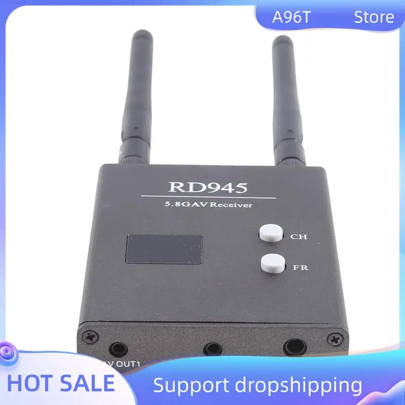 

A96T 2X Model Airplane Accessories RD945 5.8G 48-Channel Dual Module Receiving Switch Image Transmission Receiver