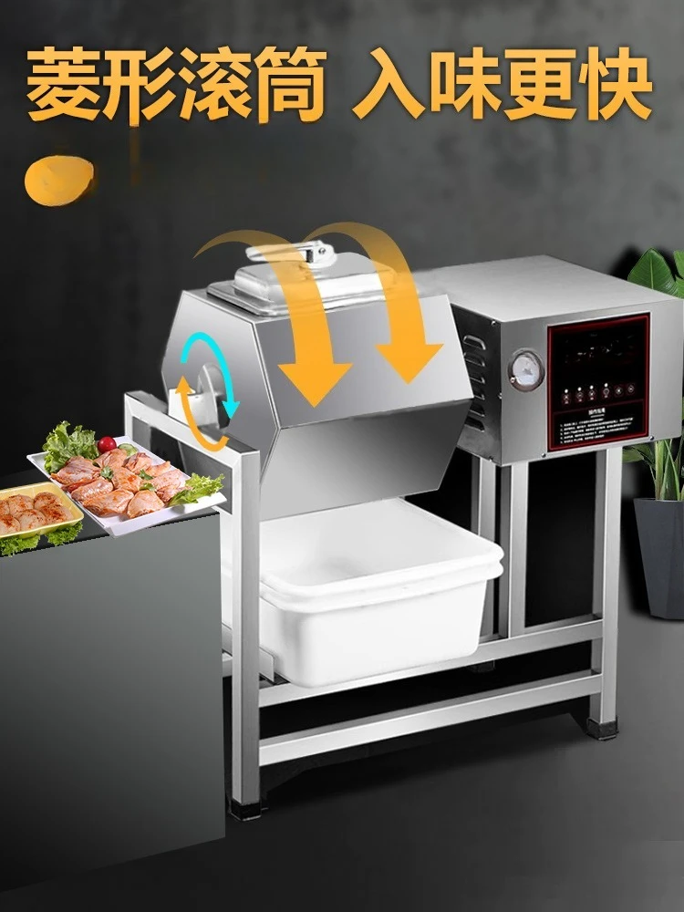 

Marinating Machine Commercial Intelligent Blender Vacuum Marinating Machine Large Capacity Automatic Roast Chicken