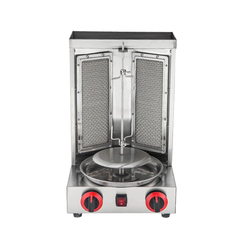 Commercial Chicken Roaster, Stainless Steel Rotating BBQ Machine, Iron Spit Roaster for Lamb, Pig, Outdoor Barbeque Grill